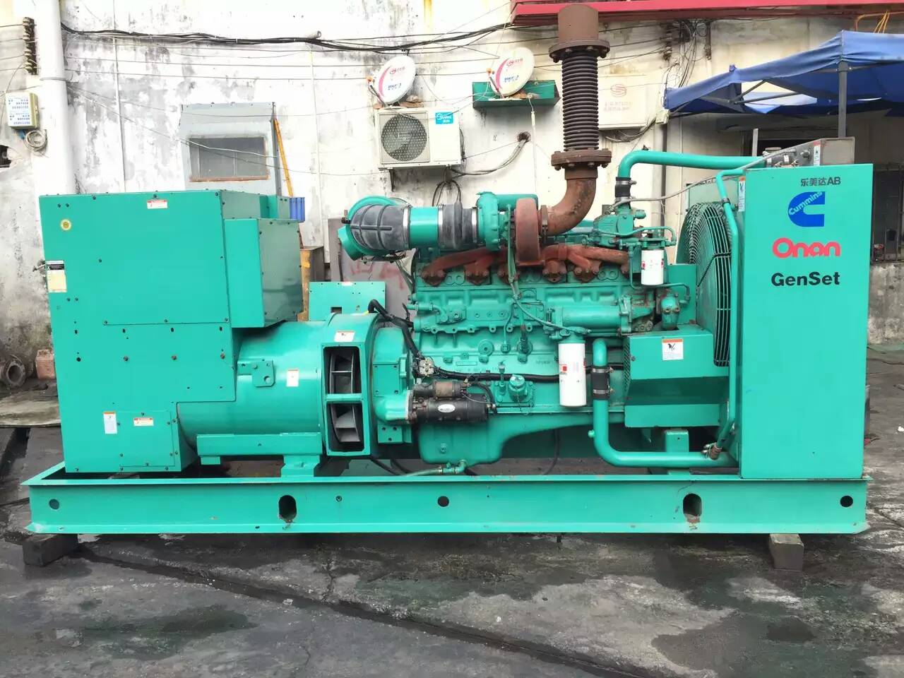 沉湖管委会租赁发电机-柴油发电机不正常冒烟的原因